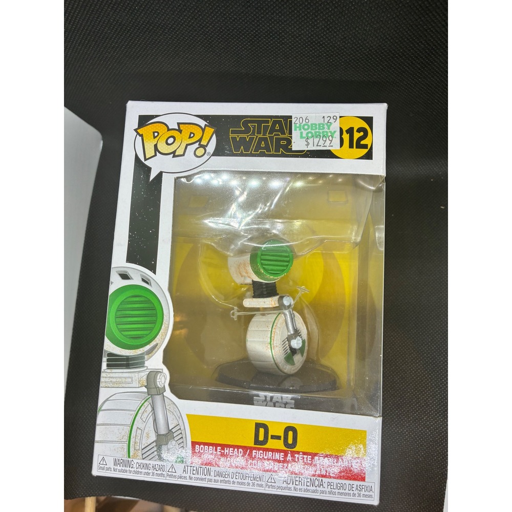 Funko Pop Star Wars D-O 312 Vinyl Bobble-Head Figure The Rise of Skywalker New